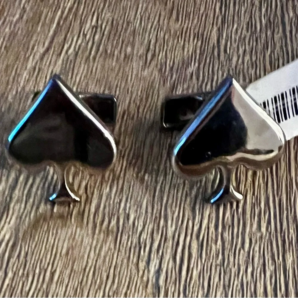 Ravi Ratan Sterling Silver Spade Cufflinks – New With Tag in Box
